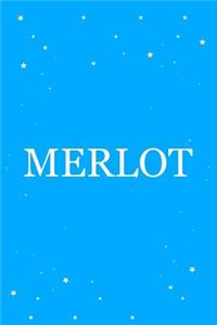 Merlot Costume Journal Notebook