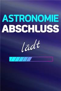 Astronomie Abschluss lädt
