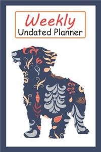 Weekly Undated Planner