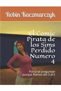 Comic Pirata de los Sims Perdido Numero 4