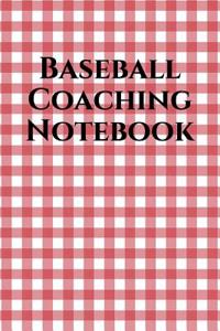 Baseball Coach Notebook