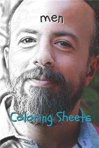 Man Coloring Sheets