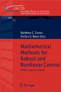 Mathematical Methods for Robust and Nonlinear Control