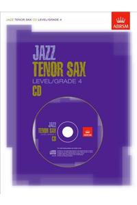 Jazz Tenor Sax CD Level/Grade 4