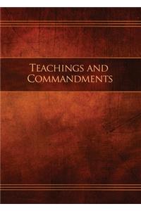 Teachings and Commandments, Book 1 - Teachings and Commandments