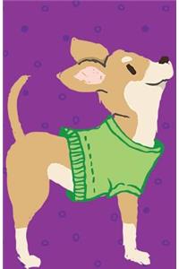 Bullet Journal for Dog Lovers Chihuahua: 162 Numbered Pages with 150 Graph Style Grid Pages, 6 Index Pages and 2 Key Pages in Easy to Carry 5.5 X 8.5 Size.