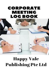 Corporate Meeting Log Book