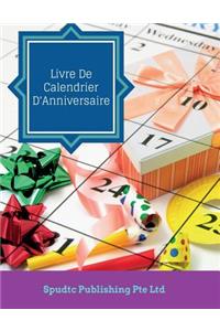 Libro Del Calendario Di Compleanno
