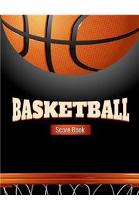 Basketball Score Book: Basketball Game Record Book, Basketball Score Keeper, Fouls, Scoring, Free Throws, Running score for both the home and visiting teams, Size 8.5 x 11