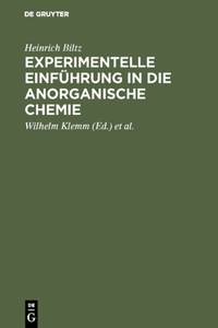 Experimentelle Einführung in die anorganische Chemie