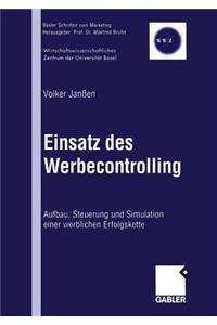 Einsatz des Werbecontrolling