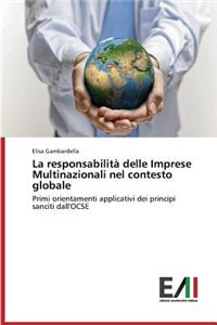 responsabilità delle Imprese Multinazionali nel contesto globale