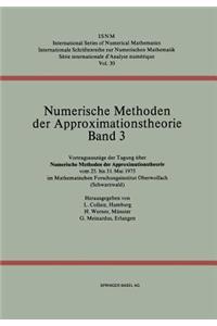Numerische Methoden Der Approximationstheorie/Numerical Methods of Approximation Theory
