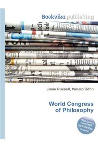 World Congress of Philosophy