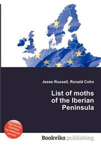 List of Moths of the Iberian Peninsula