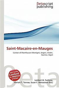 Saint-Macaire-En-Mauges