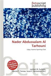 Nader Abdussalam Al Tarhouni