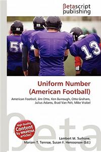 Uniform Number (American Football)