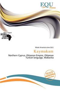 Kaymakam
