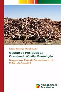 Gestão de Resíduos da Construção Civil e Demolição