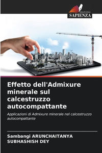 Effetto dell'Admixure minerale sul calcestruzzo autocompattante