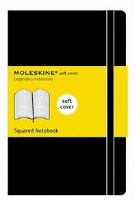 Moleskine Soft Xlarge Squared Notebook