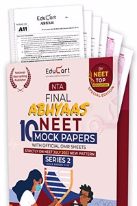 Educart Abhyaas Final Neet Mock Test Series 2 (Papers 11-20) on Latest Pattern with Official Omr Sheets for July 2022 Exam