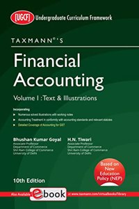 Taxmann'S Financial Accounting (Ugcf | 2 Vols.) - Most Updated & Amended Student-Oriented Book, With Numerous Solved Illustrations Plus Working Notes & B.Com. (Hons.) Past Question Papers