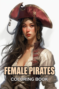 Female Pirates Coloring Book