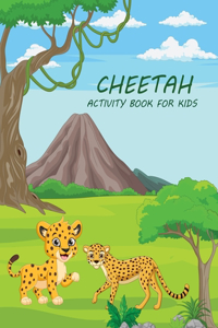 Cheetah Activity Book For Kids