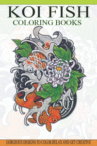 Koi Fish Coloring Books