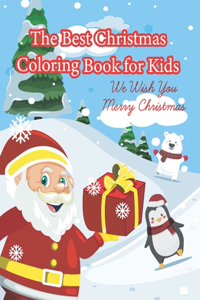 The Best Christmas Coloring Book for Kids - We Wish You Merry Christmas