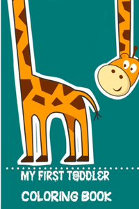 My First Toddler Coloring Book