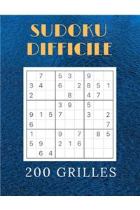 Sudoku difficile