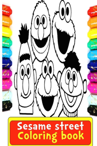 Sesame Street Coloring Book