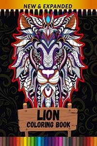 Lion Coloring Book (New & Expanded)