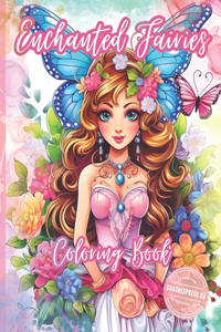 Adult Coloring Books Enchanted Fairies in Dreamland Fairy Friends Things to Keep Elderly Busy