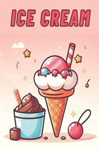 Ice Cream Coloring Book