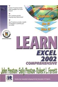 Learn Excel 2002 Comprehensive