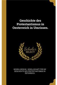 Geschichte des Protestantismus in Oesterreich in Umrissen.
