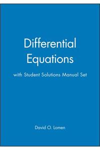 Differential Equations, Textbook and Student Solutions Manual
