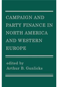 Campaign and Party Finance in North America and Western Europe