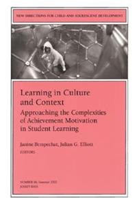 Learning in Culture and Context