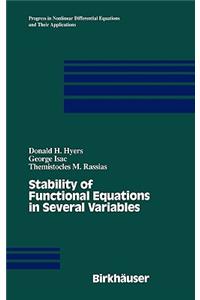 Stability of Functional Equations in Several Variables