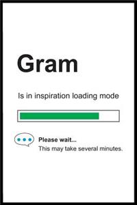 Gram is in Inspiration Loading Mode