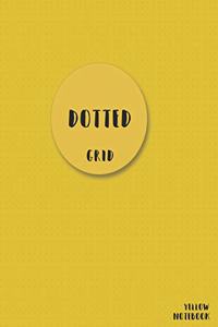 Dotted Grid Notebook Yellow