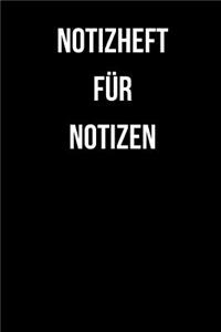 Notizheft für Notizen
