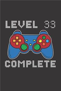 Level 33 Unlocked