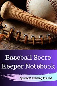 Baseball Score Keeper Notebook