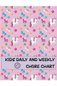 Kids Daily and Weekly Chore Chart